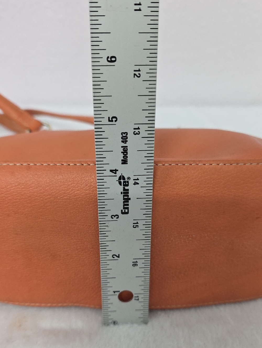 Fossil Shoulder Bag Coral Genuine Leather Large Handbag - Picture 6 of 16